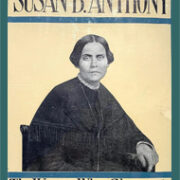 Book Cover with Photo of Susan B. Anthony