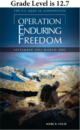 Cover with title of Operation Enduring Freedom